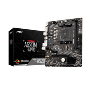 Placa Mae MSI A520M-A Pro DDR4 4600MHz Socket AM4 AMD Ryzen Hdmi Usb 3.2 - 911-7C96-065