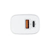 Carregador De Parede com 1 Saída Usb 2,4A + 1 Saída Tipo C PD 20W Intelbras EC11 Branco - 4820046