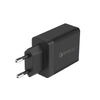 Carregador De Parede GShield Triplo USB Turbo 18W Preto S/ Cabo - NFQRZ4M4Y-IP