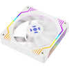 Cooler Fan Para Gabinete Fortrek Frosty Rainbow Branco 120mm - 83901
