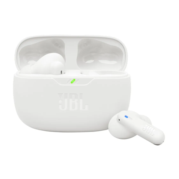Fone De Ouvido Bluetooth JBL Intra Auricular TWS Wave Beam 2 Branco