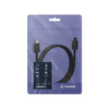 Cabo de Dados USB-C Macho Fortrek U222 2mts Nylon Trançado Preto - 85986