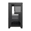 Gabinete Gamer PCYes Mid Tower Forcefield TWR Black Vulcan Preto Com Lateral e Frente em Vidro Temperado - GFFTWRBV