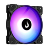 Kit 3x Cooler Fan Para Gabinete  Rise Mode  Led  ARGB Preto 120mm -  RM-XLD-01-ARGB