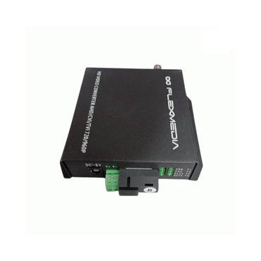 Kit Conversor de Video, Dados e Seriais Flexmedia 1 Video RX TVI/CVI/AHD SM 20KM SC 720P + RS485 - HDAFO/VDS20
