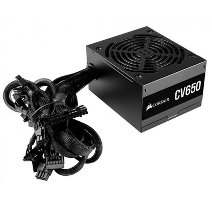 Fonte Real Atx 650w Corsair Cv Series 80 Plus Bronze Pfc Ativo CV650 - CP-9020236-BR