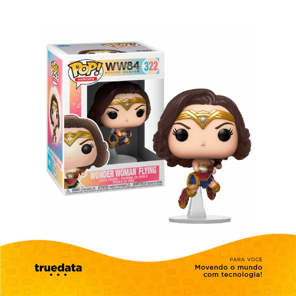 Funko Pop Mulher Maravilha 1984 Voando - 84930