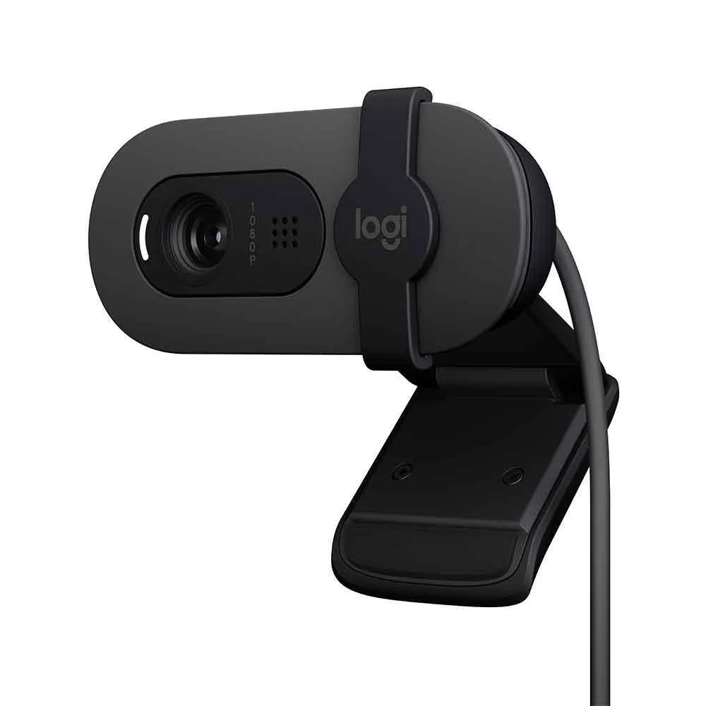 Webcam Logitech Brio 105 Full HD 1080p 30fps Usb C/ Microfone - 960-001591