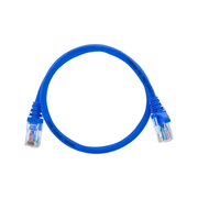 Patch Cord Cabo De Rede Cat5e Furukawa 0.5m Azul