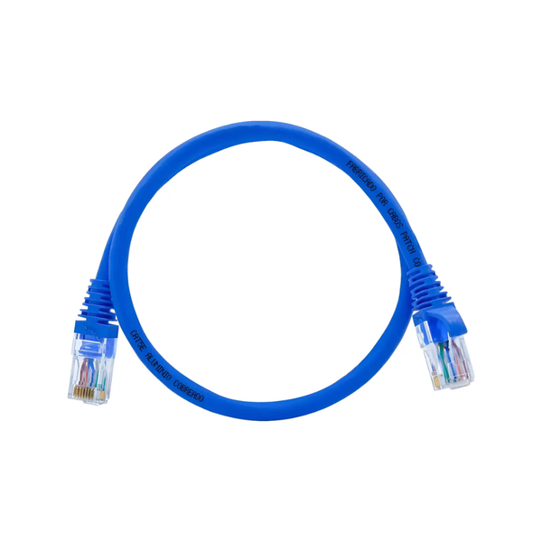 Patch Cord Cabo De Rede Cat5e Furukawa 0.5m Azul