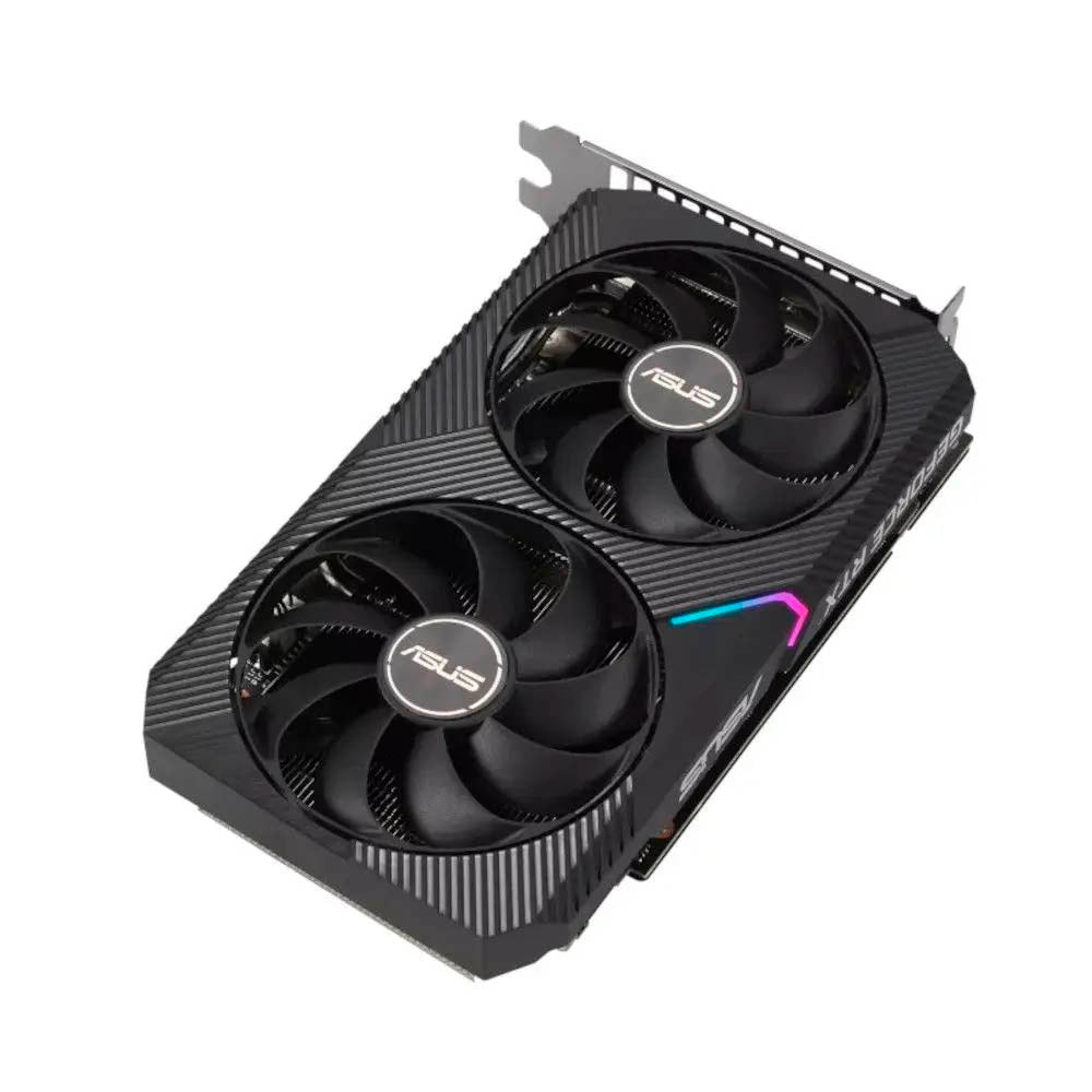 Placa De Video 12gb Rtx3060 Gddr6 Asus Nvidia Dual Geforce V2 OC Edition HDMI Displayport