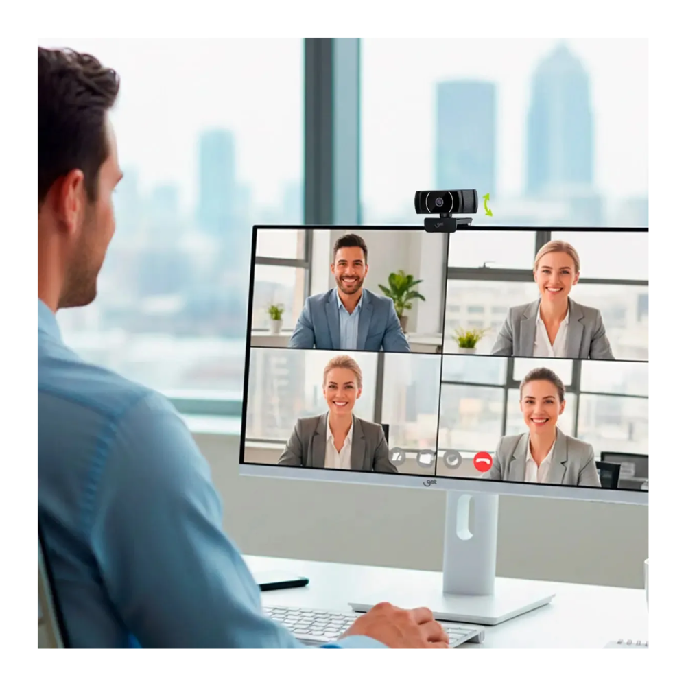 Webcam Get Pro 2K 1440p 30fps C/ Microfone