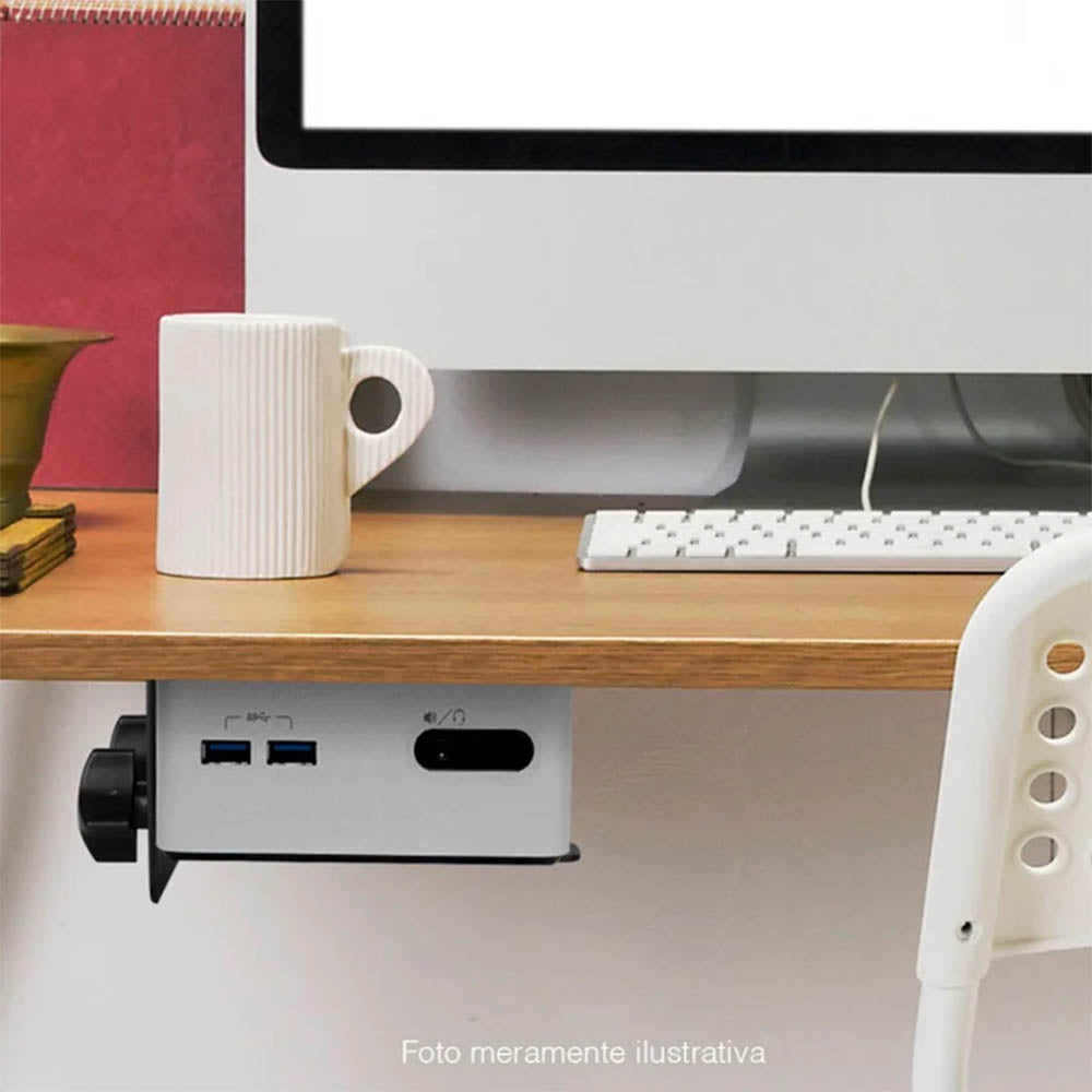 Suporte para CPU Mini NUC em Monitor VESA PCYes - PLMSC01