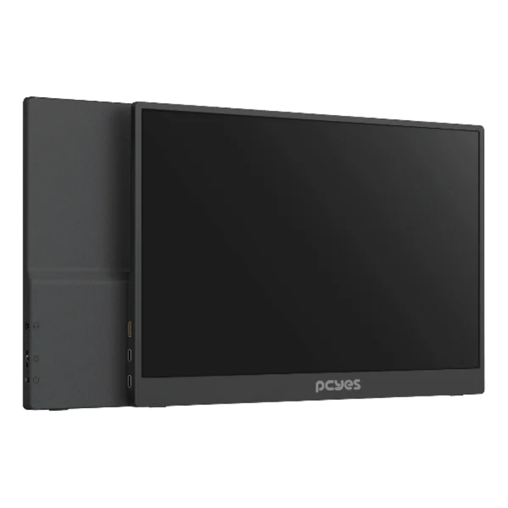 Monitor Portatil Led 15.6" Pols PCYes Quartzo Q15F Full HD IPS 60Hz 5Ms Hdmi Usb Tipo C Preto - PMPQ15F60BV