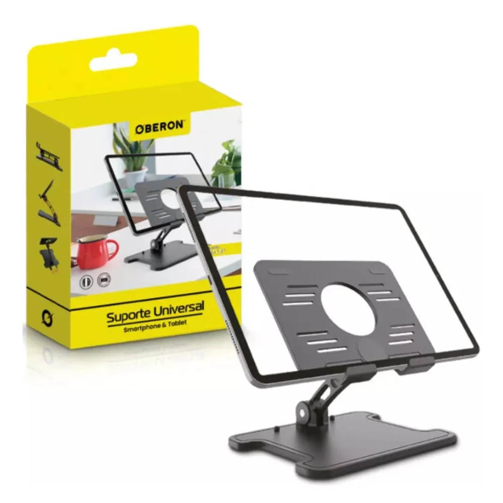 Suporte P/ Smartphone e Tablet Oberon 360º Dobravel - OR-SP18