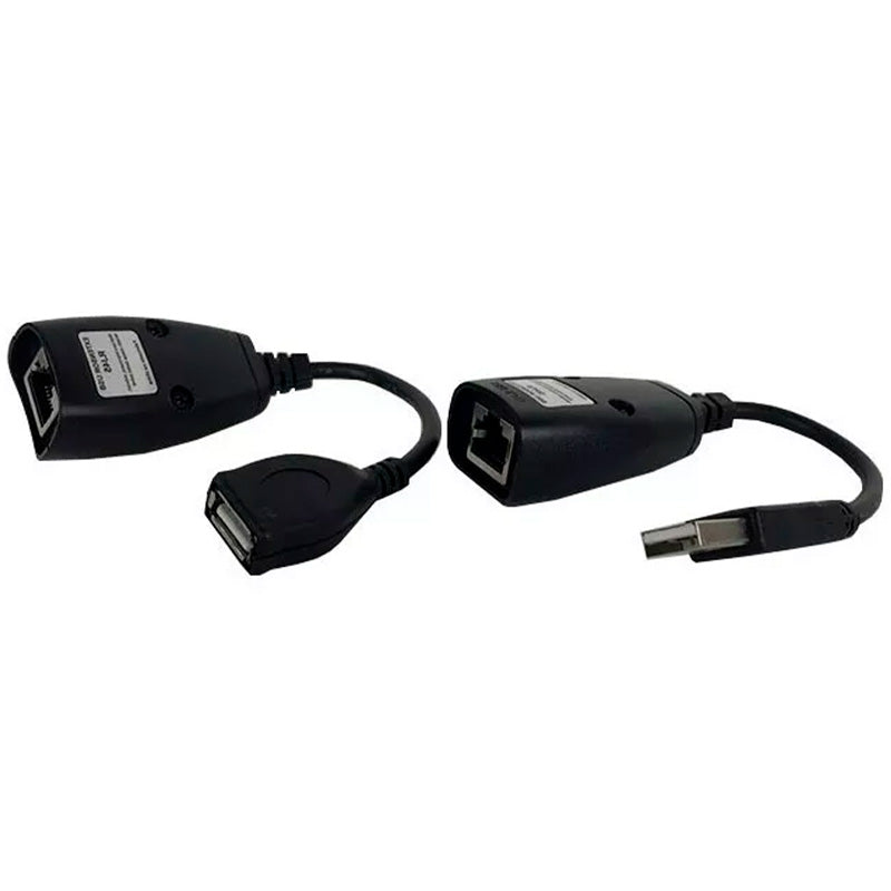 Cabo Extensor Usb Via Cabo Ethernet Rj45 Knup Hb-T88