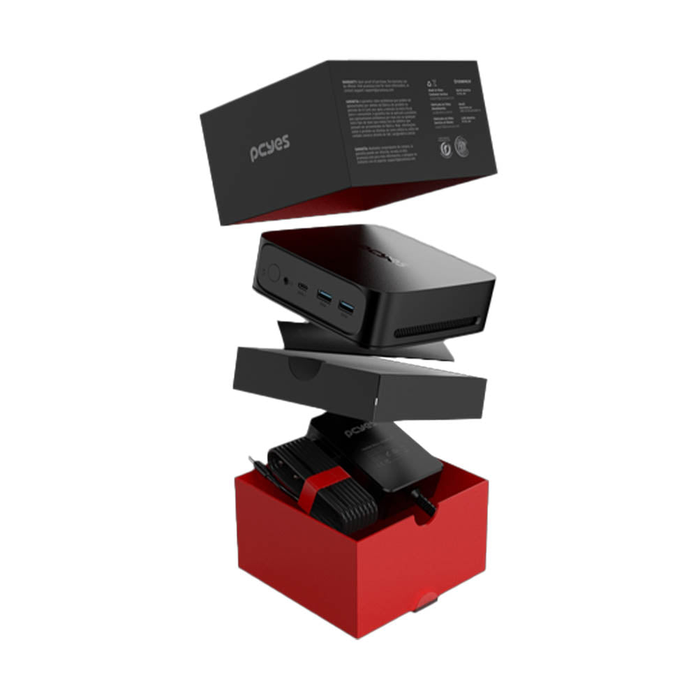 Mini Computador PcYes b300 Intel I3-1215U 3.3Ghz 8gb Ssd 256gb Nvme Wi-fi Bluetooth - 293519
