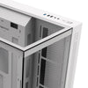 Gabinete Gamer PCYes Mid Tower Forcefield MAX White Ghost Branco Com Lateral e Frente em Vidro Temperado - GFFMAXWG