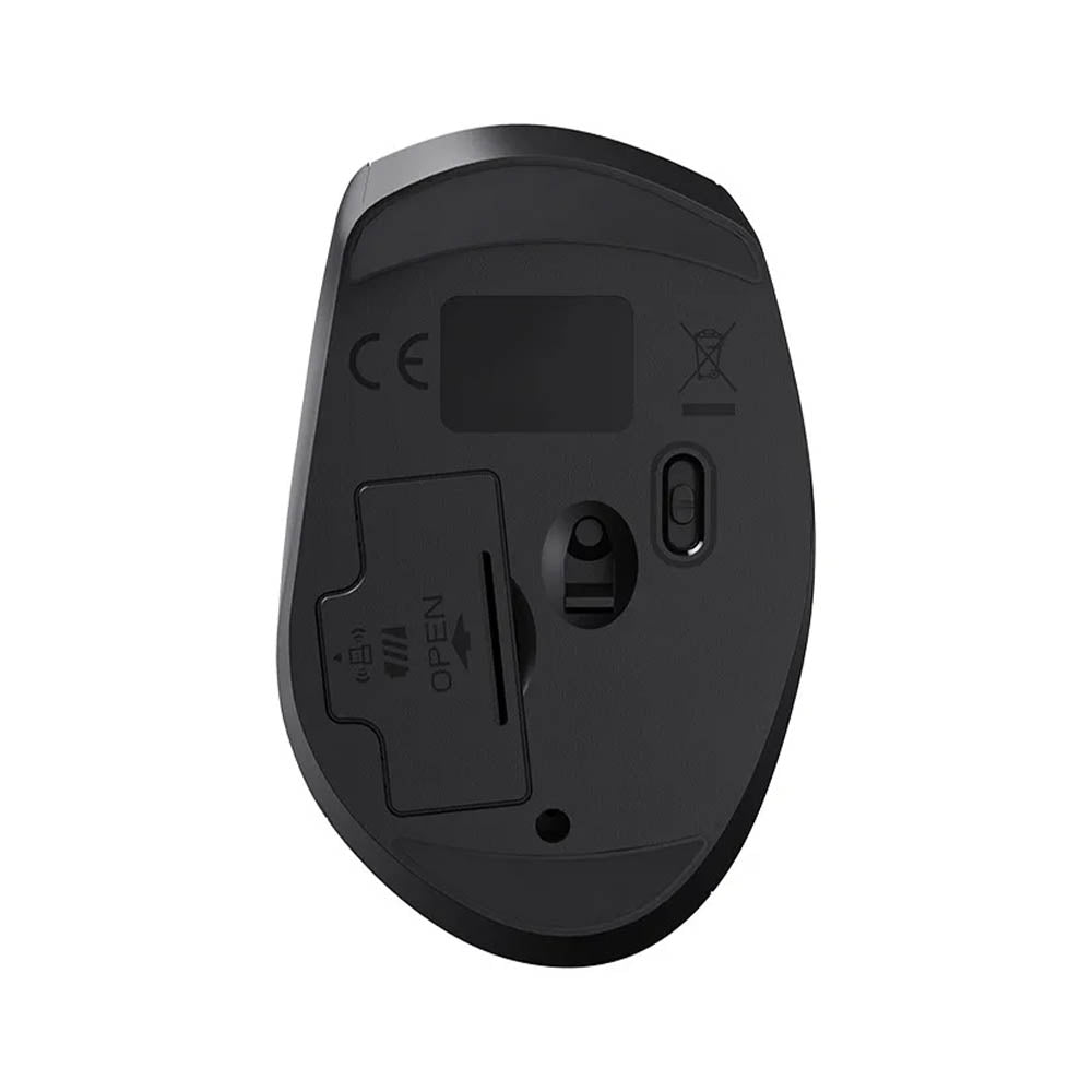 Mouse Sem Fio Multilaser Mo381 Clique Silencioso Preto 1600dpi Truedata