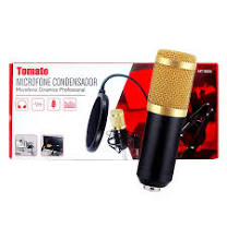 Microfone Condensador C/ Braço Extensor Tomate - MT-1026