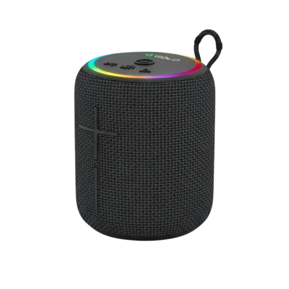 Caixa de Som Mini Portátil Bluetooth aGold 10W RGB  - SM-27