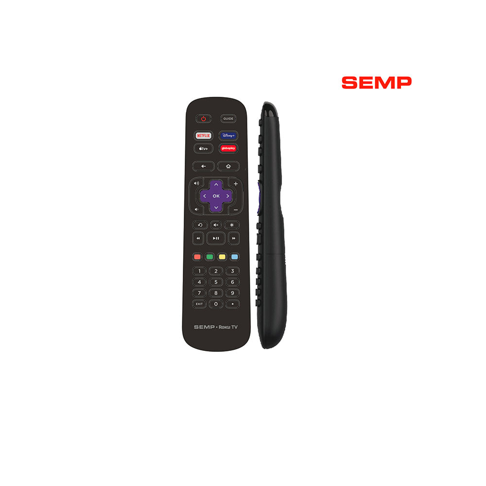 Smart TV Led Semp 32" HD Wi-fi USB HDMI Roku TV Bivolt Preta - 32R6500