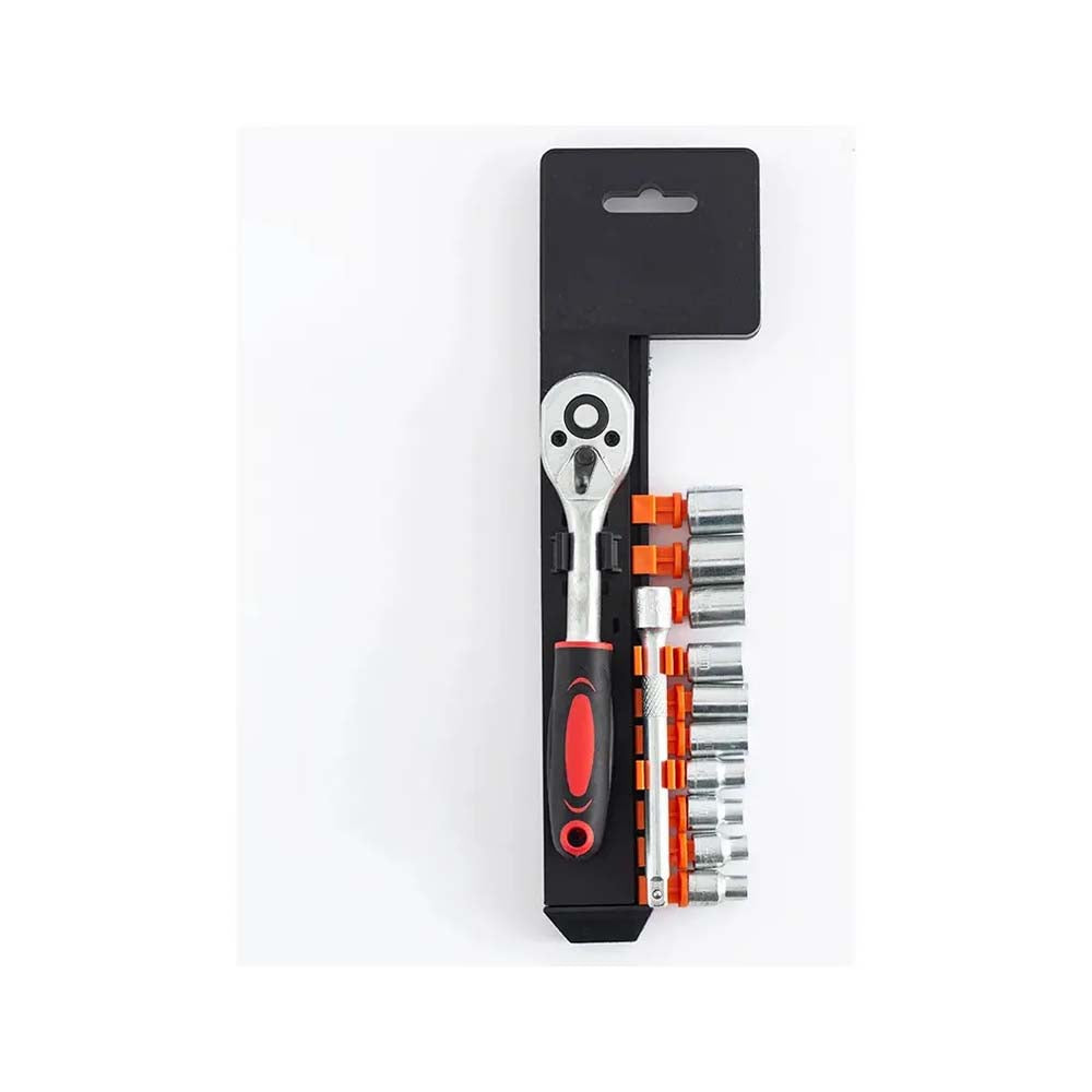 Kit de Chaves Catraca Tipo Soquete 12Pcs - 17PCTT