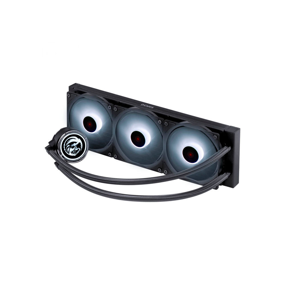 Water Cooler PCYes 3 Fans Nix 2 ARGB (Intel/AMD) Preto - PCYWCNIX360 Truedata