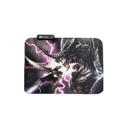Mousepad Gamer Knup Rgb 350x250mm Dragon Fight - Kp-S012