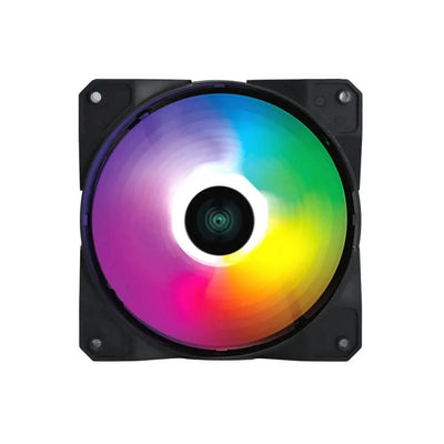 Cooler Fan Para Gabinete Vinik V.Ring 5.0 Full Blade Led Color Preto 120mm - VRINGFBFX5