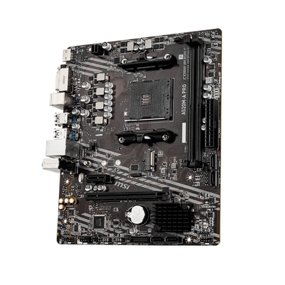 Placa Mae MSI A520M-A Pro DDR4 4600MHz Socket AM4 AMD Ryzen Hdmi Usb 3.2 - 911-7C96-065