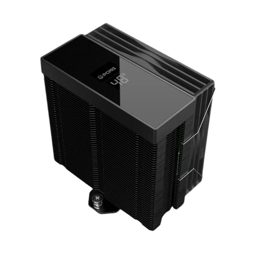 Cooler Para Processador Universal PCYes Black Vulcan ARGB c/ Display TDP 180W - ACDLYBV