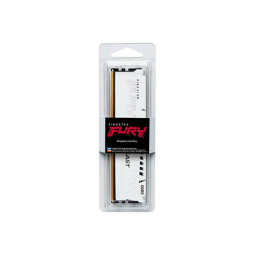 Memoria para Desktop DDR5 Gamer 16gb 6800Mhz Kingston Fury Beast White - KF568C34BW-16 Truedata