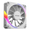 Kit C/ 3x Cooler Fan Para Gabinete PCYes Sangue Frio 3 ARGB White Ghost Reverse 120mm - K3ARGBSF3WGRVBR