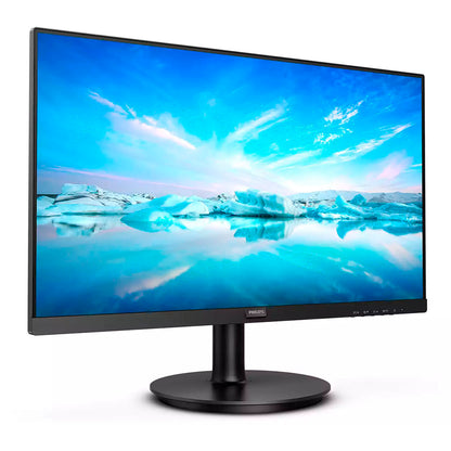 Monitor Led 21.5 Pols Philips 1920 x 1080 Full Hd Hdmi Vga C/ Saída de Áudio Preto - 221V8L