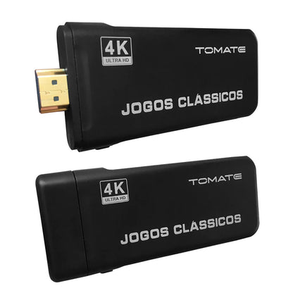 Console Video Game Retrô Stick C/ 2 Controles Wireless Tomate - MAY-004 / MAY-100