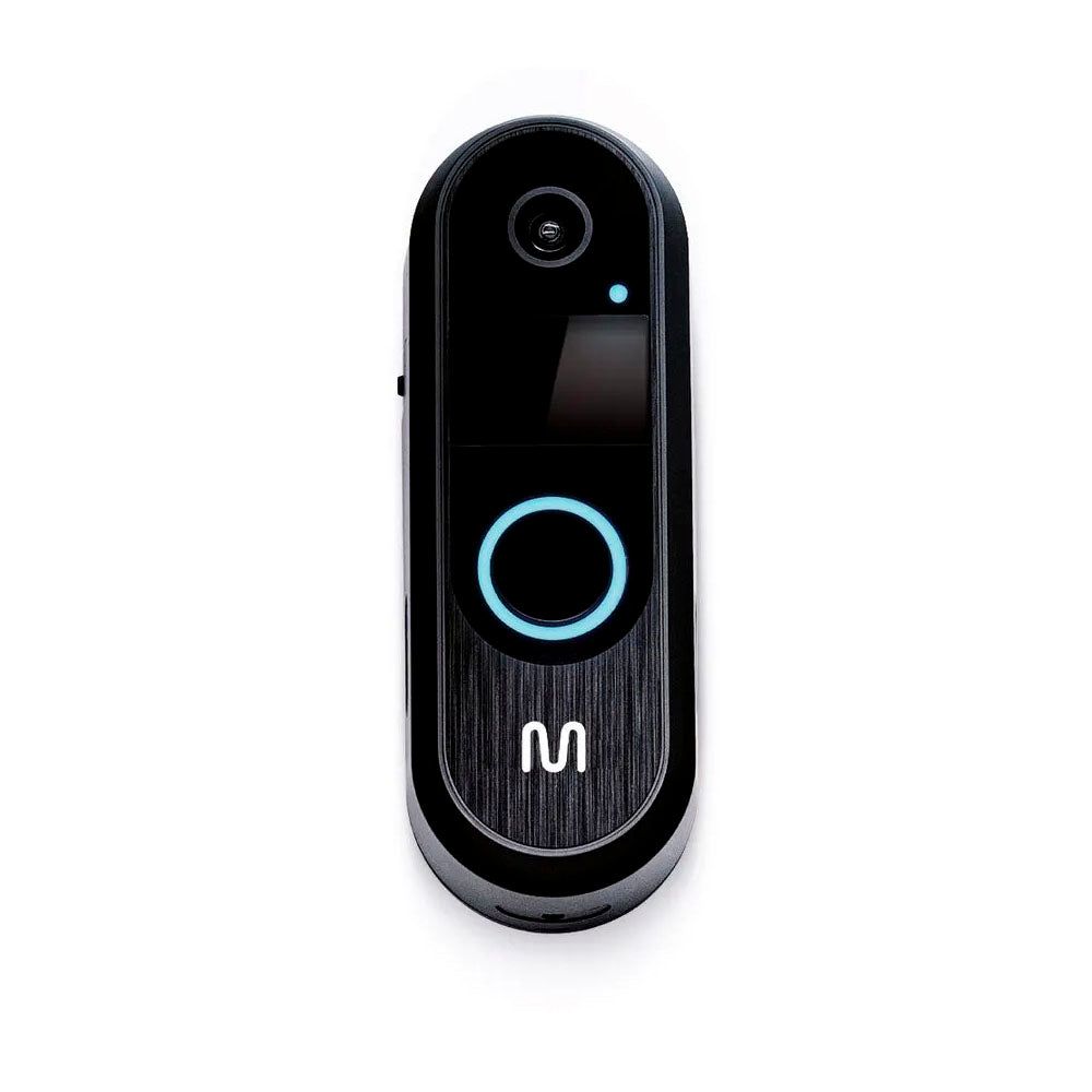 Video Porteiro Inteligente Multi HD Wi-fi 30Fps C/ Auto Falante e Microfone Embutido Preto - SE220