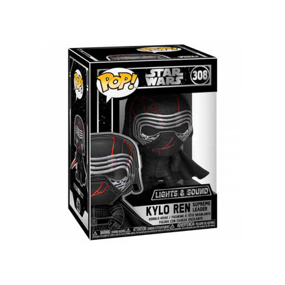 Funko Pop Star Wars: A Ascensão Skywalker - Kylo Ren - Supreme Leader C/ Luz e Som - 35846 Truedata
