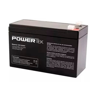 Bateria para Nobreak 12v 9ah PowerTek Flex - EN015