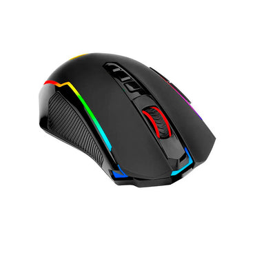 Mouse Gamer Sem Fio Redragon Nix Wireless 10000 dpi 9 Botões Preto RGB - M914-RGB