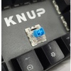 Teclado Gamer Mecanico Knup Switch Azul USB RGB ABNT2 - KP-TM010