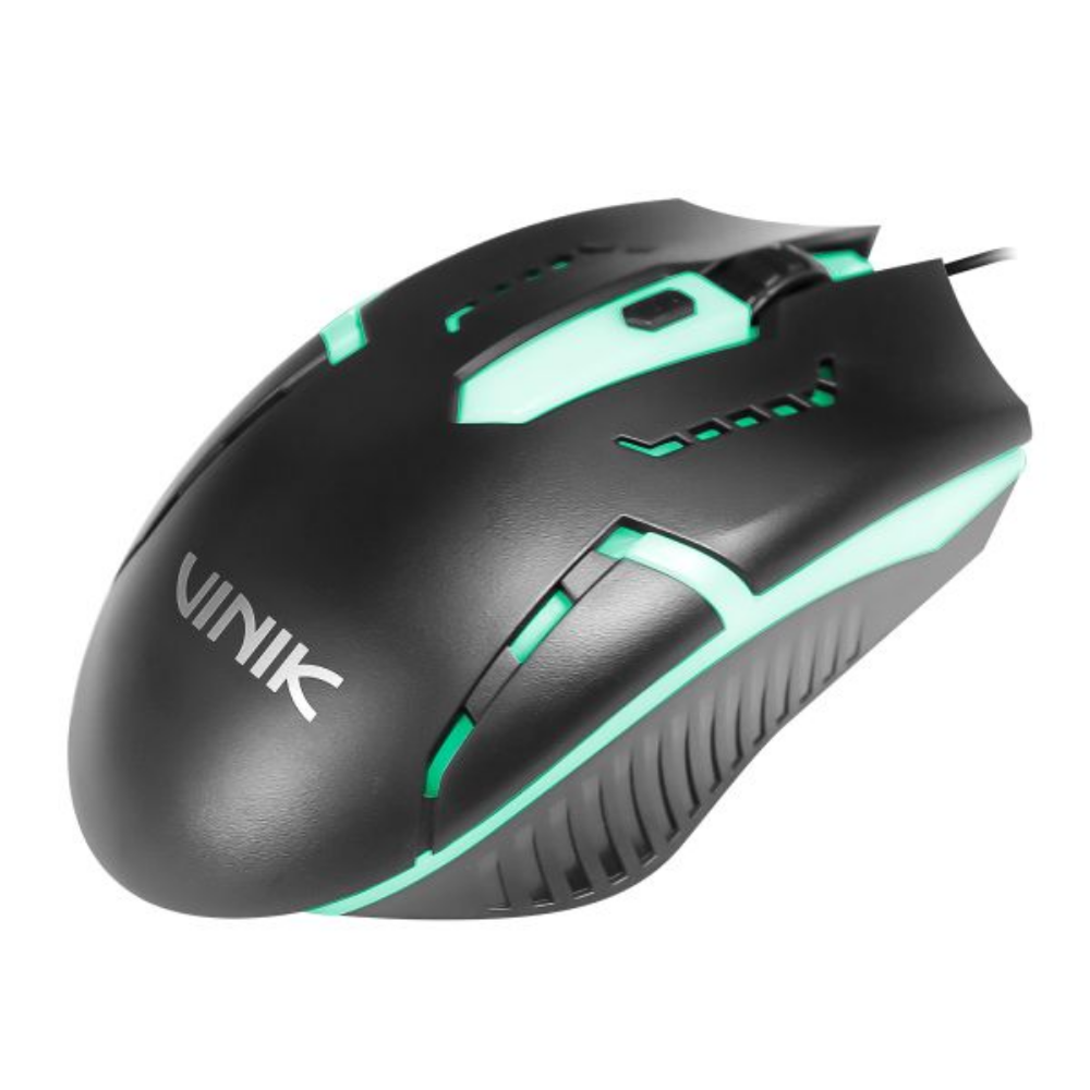 Mouse Gamer Usb Vinik Norkes 1500Dpi Rgb Rainbow 1.5m Preto - MGNKRGB