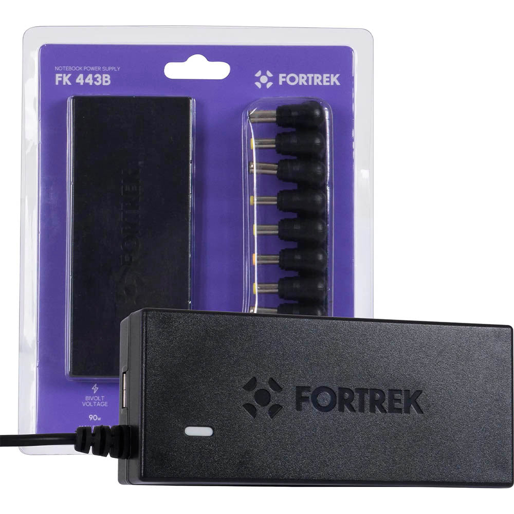 Fonte Para Notebook Universal 90w Fortrek UNP-290 Bivolt - 52369