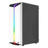 Gabinete Gamer Aerocool Mid Tower Rgb Bionic Branco Com Lateral em Vidro temperado - 73874