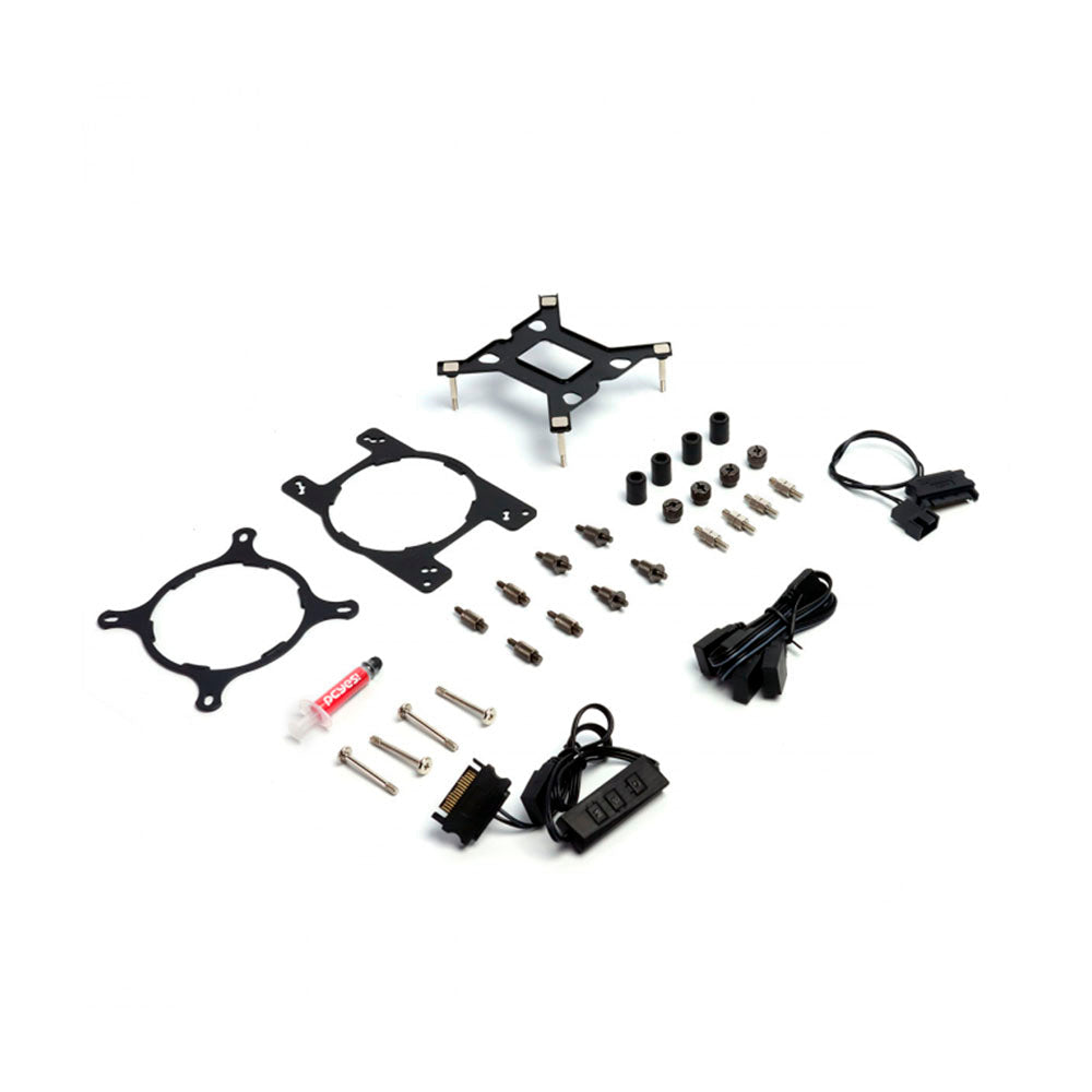 Water Cooler 1 Fan PCYes Nix 2 White ARGB (Intel/AMD) Branco - PCYWCNIX120W Truedata