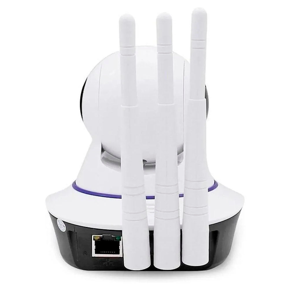Câmera De Vigilância Ip Ipega Wi-fi P2P Áudio Branca -  Kp-CA128