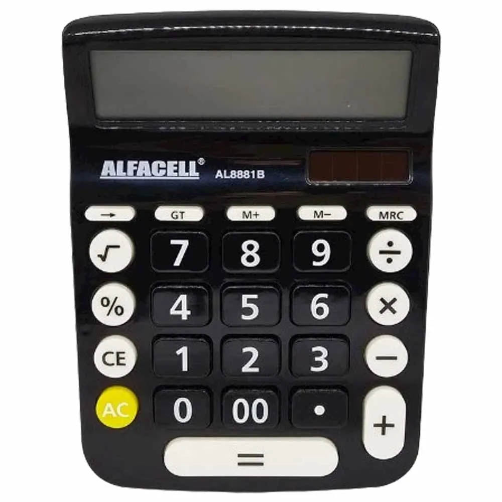 Calculadora De Mesa Alfacell 12 Digitos - AL8881B
