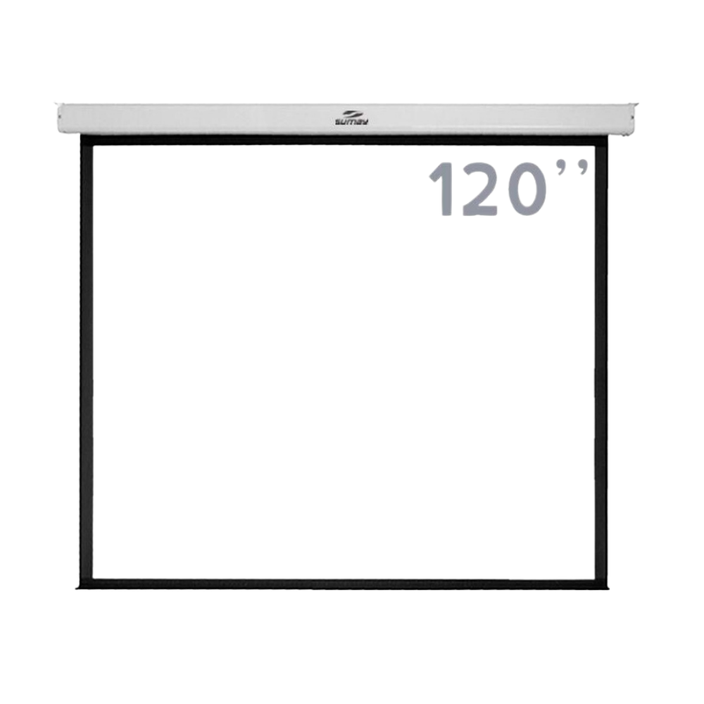Tela De Projecao Eletrica 120 Pols Sumay 4:3un (2.34 X 1.75m) 110v - Tevs120