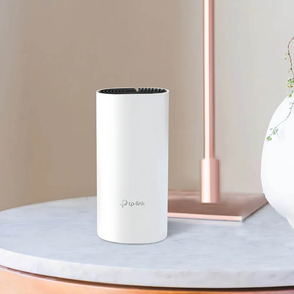 Roteador Gigabit Wireless Mesh Tp-Link AC1200 Dual-Band Mu-Mimo - Deco M4 Kit C/ 2 Unidades
