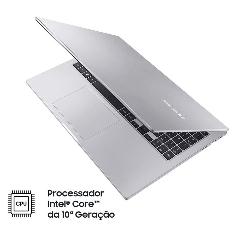 Notebook Samsung Book E30 I3-10110U 4gb 1tb Win10 home 15.6 Pols Prata